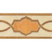 Настенная плитка Casalgrande Padana Marte Levigato Rosa Portogallo Fascia Rinascimento B 9,5